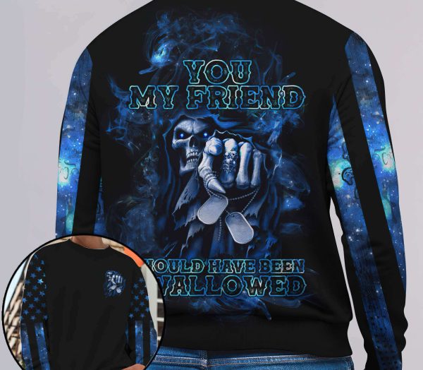 A Bond Between Friends – Skull Clothing – Skull Sweater Mens