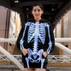 A Burst Of Color In The Bones – Skull Clothing – Skull Hoodie Dress