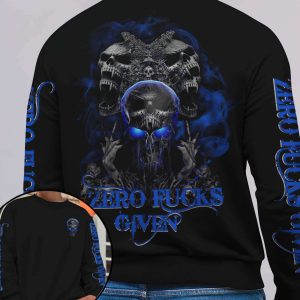 Skull Butterfly Demon – Zero F Given – Skull Sweater Mens